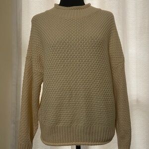 Cozy Cream Knit Sweater